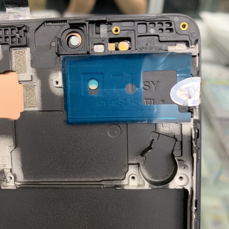 Màn hình SAMSUNG A71 2IC Zin linh kiện, màn OLED nguyên khung