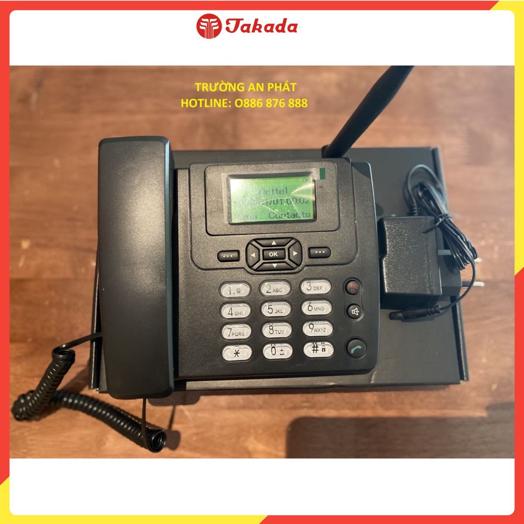 ❤ Điện Thoại Để Bàn Không Dây Gắn Sim HomePhone, Gphone, Mọi Loại Sim Di Động Của Huawei Pin Trâu, Loa To Cho Người Già