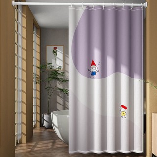 Rèm Cửa Nhà Tắm Chất Liệu Polyester Dày Dặn Chống Thấm Nước