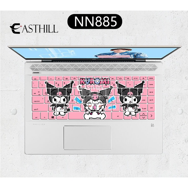 SANRIO Bàn Phím Silicon In Hình Kuromi Đáng Yêu Cho 2021 2022 HP EliteBook 840 G7 G8 14 Inch HP EliteBook 845 G8 G7 14 Inch