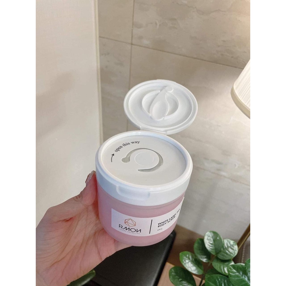 Tẩy Tế Bào Chết Body Rmon White Label Dia Body Scrub 400g