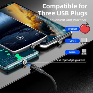Dây Cáp Sạc Nhanh Nam Châm Cổng Micro USB C