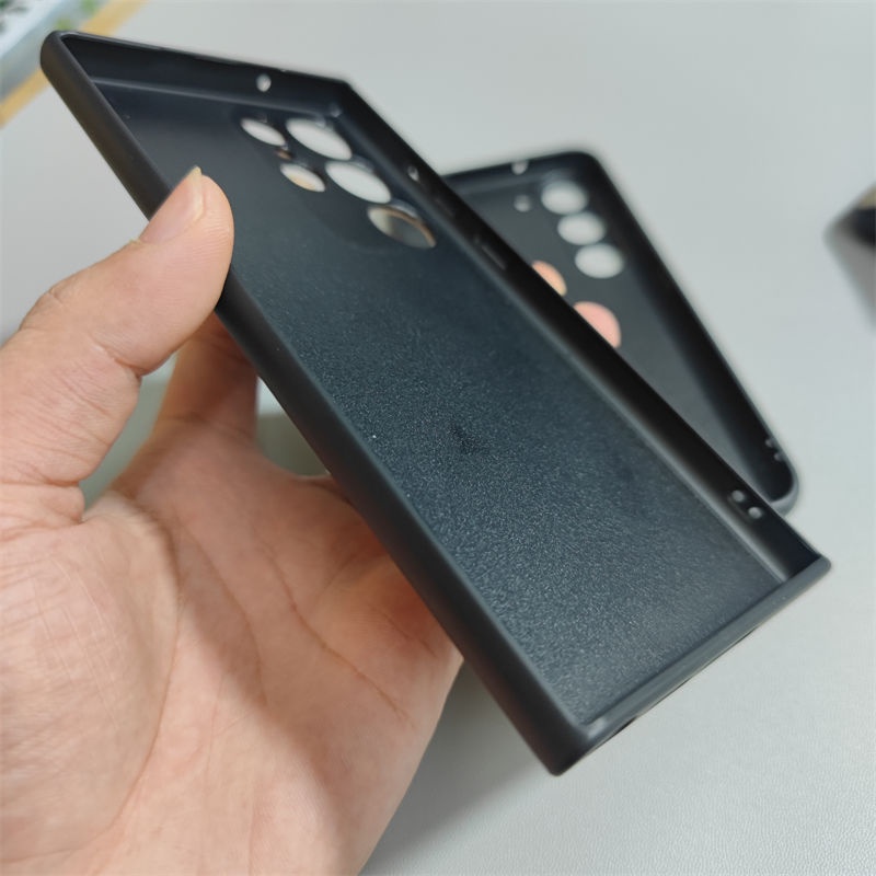 Bao Da Điện Thoại Da Lộn Màu Nhám Cho samsung galaxy s23 ultra s22 plus s21 fe Ốp