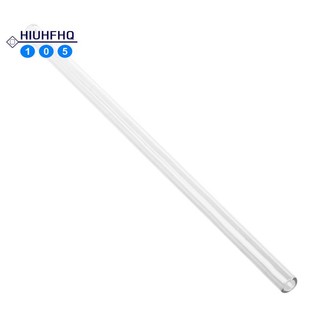 Ống Hút Thủy Tinh borosilicate Đường Kính 8mm Dài 7 Inches Trong Suốt Dùng Cho Tiệc Cưới / Sinh Nhật