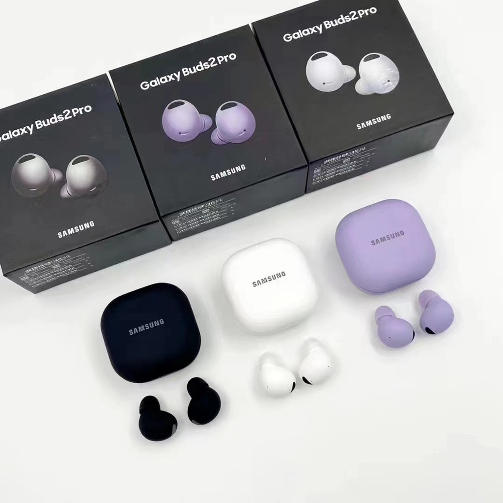 Tai Nghe Không Dây Bluetooth 5.3 TWS R190 Galaxy Buds2 Pro Chống Nước Giảm Tiếng Ồn IPX7 Chống Thấm Nước - Pin dùng lâu - Kiểu Dáng Hiện Đại HOT Galaxy Buds Pro 2