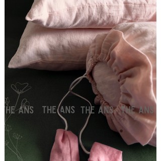 Vỏ gối ôm 100% linen the ans