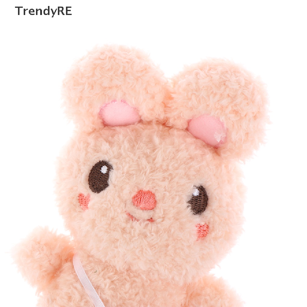 Móc Khóa Thỏ Nhồi Bông 13CM Đáng Yêu