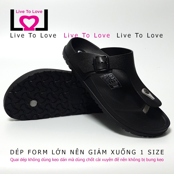 Dép xỏ ngón Unisex siêu nhẹ DUWA - Hàng chính hãng - LN208