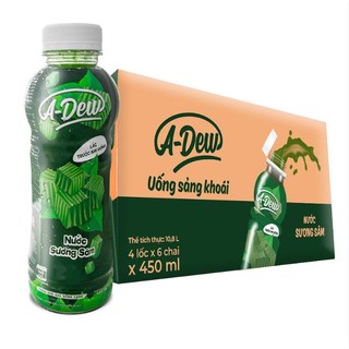[LỐC 6 CHAI] NƯỚC SƯƠNG SÂM ADEW 450ML