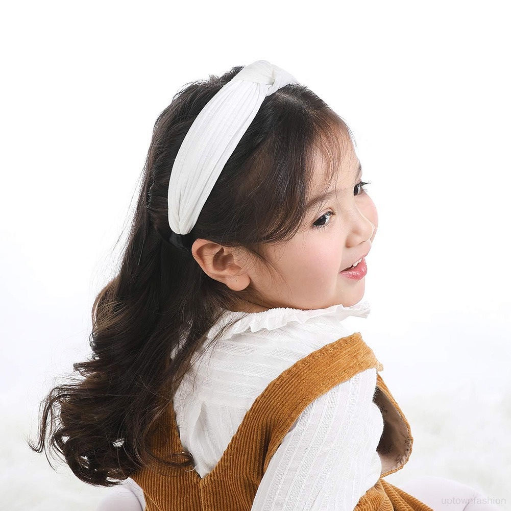 Băng Đô Len Thắt Nút Thời Trang Cho Nữ Rửa Mặt