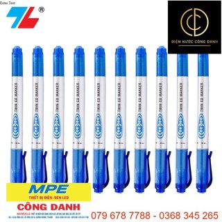 Combo 10 cây bút lông dầu thiên long pm04