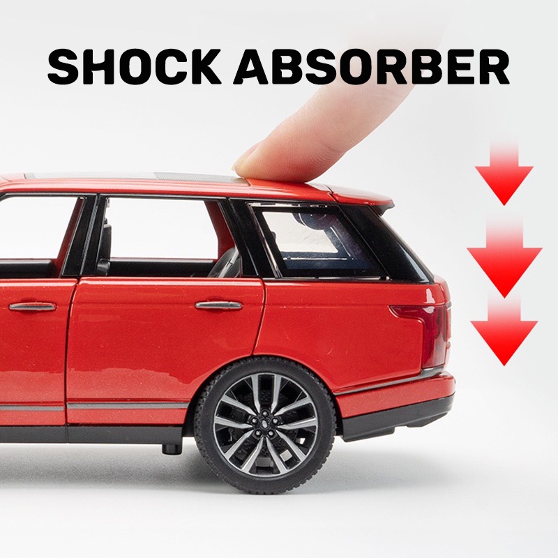 Mô Hình Xe Hơi Land Rover Range Rover SUV Bằng Hợp Kim Tỉ Lệ 1: 24
