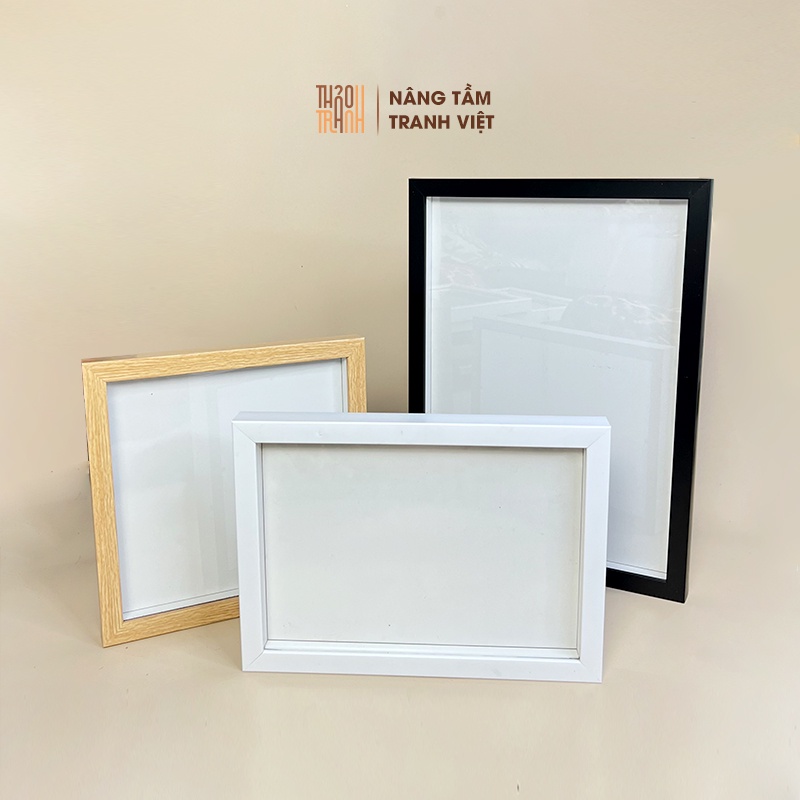 Khung Hộp 3D-Khổ A3-Sâu 1.5cm-Khung Tiêu Bản Trưng Bày Đồ Vật Trang Trí Treo Tường