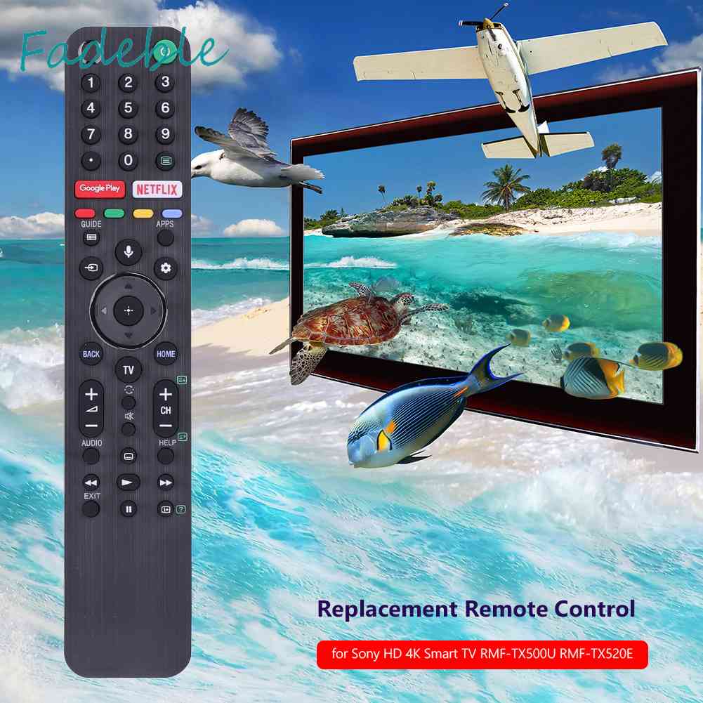 Điều Khiển Từ Xa Thay Thế Chuyên Dụng Cho TV Sony HD 4K Smart TV RMF-TX500U RMF-TX520E