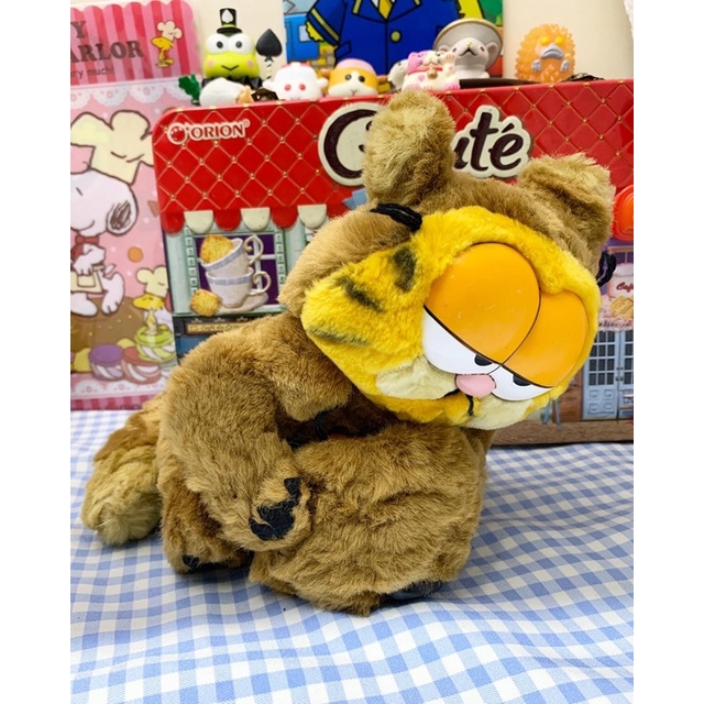 Gấu bông mèo garfield vintage thú nhồi bông đồ chơi dễ thương