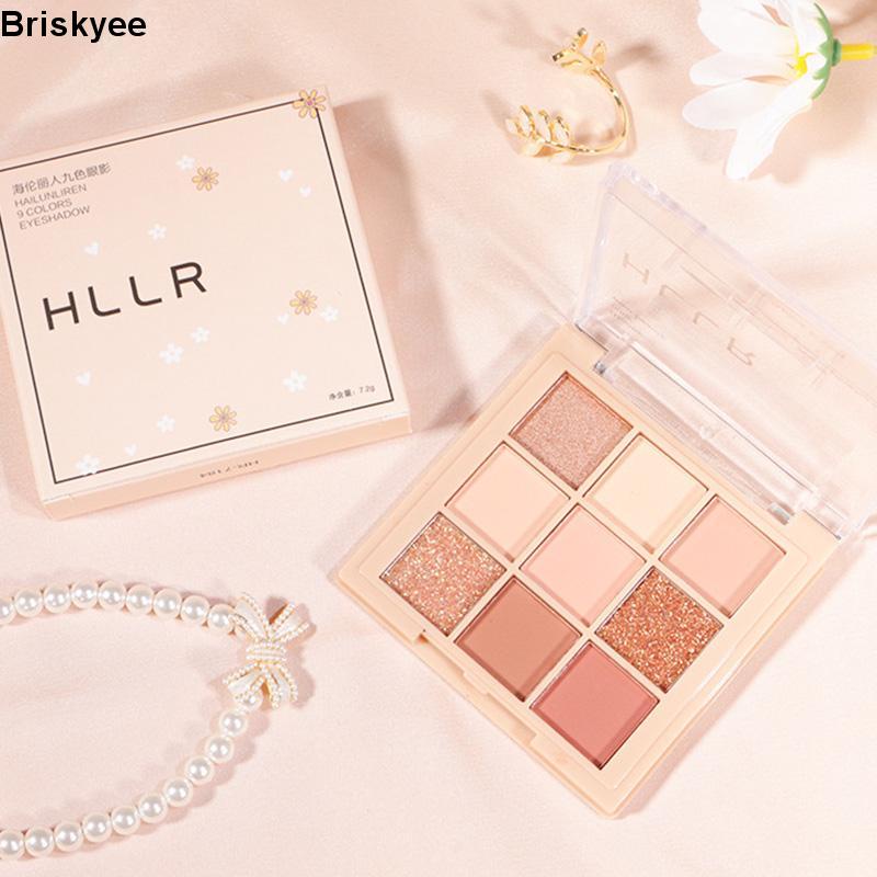 🎶2023 Bảng Phấn Mắt Màu Lì Và Màu Nhũ Kim Tuyến Trang Điểm Lâu Trôi
