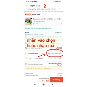 Gói bỏng cốm gạo hình đĩa thơm ngon giòn tan gói 7 miếng