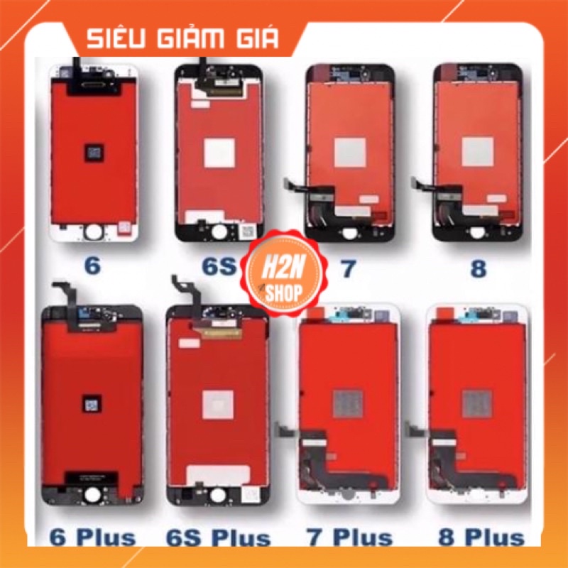 Màn hình mới chất lượng cao hiển thị rõ nét cho 6/6P/6S/6SP/7/7P/8/8P Bảo Hàng 6 Tháng Tặng Cường Lực