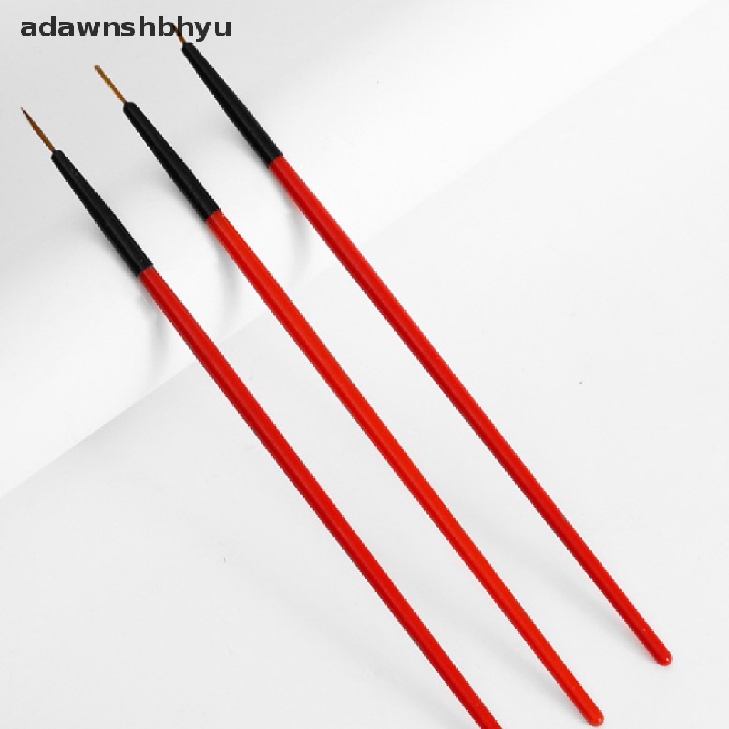 Set 3 Cọ Vẽ Trang Trí Móng Tay 5 / 7 / 11mm Chuyên Dụng