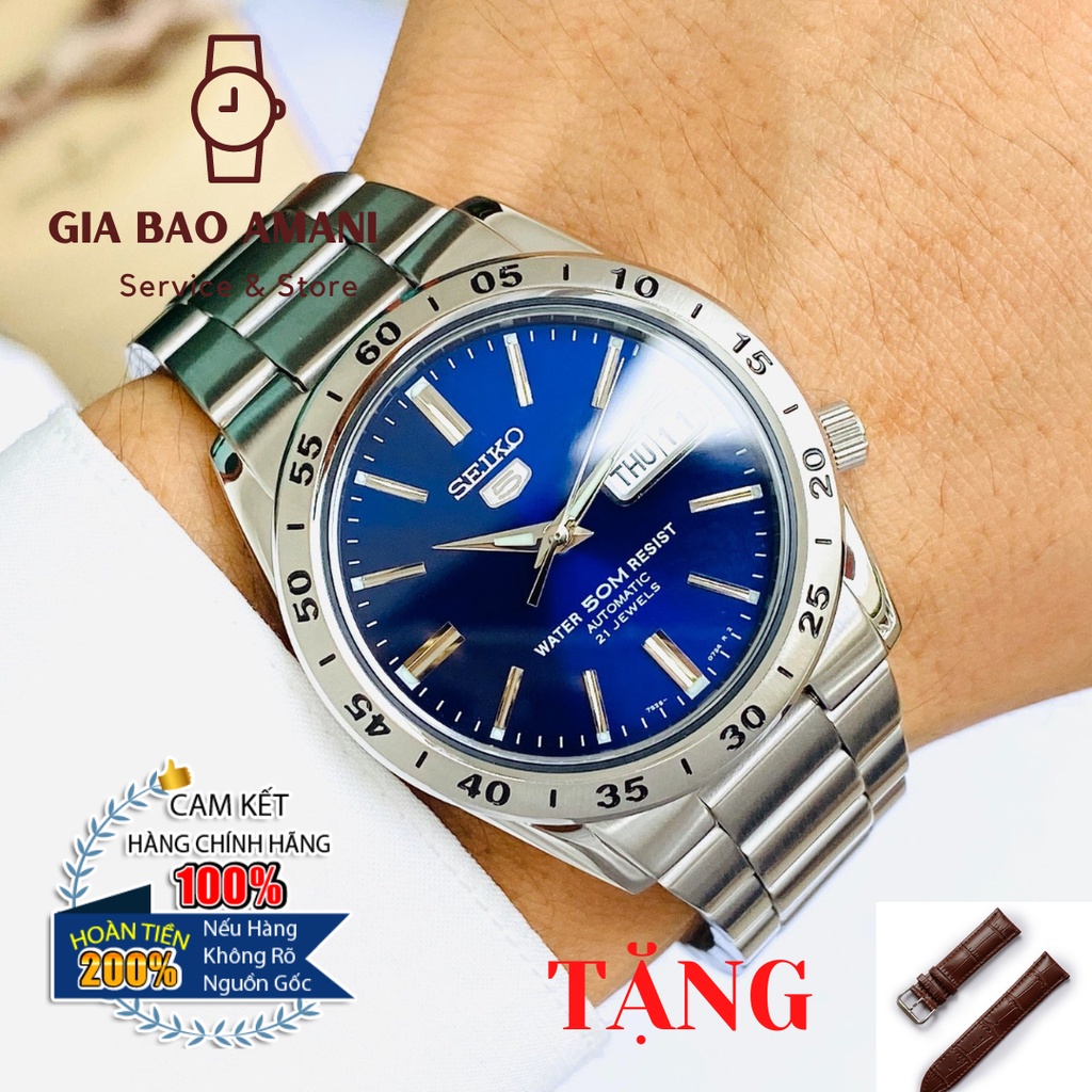 Đồng Hồ Nam Seiko 5 Automatic SNKD99K1 Chính Hãng Tặng Kèm Dây Da Cao Cấp