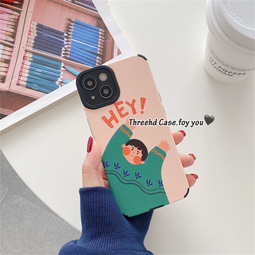 Ốp Điện Thoại Mềm Chống Sốc Họa Tiết Hoạt Hình Cho iPhone 14 13 12 11 Pro Max SE2020 X Xr Xs Max 8 7 Plus