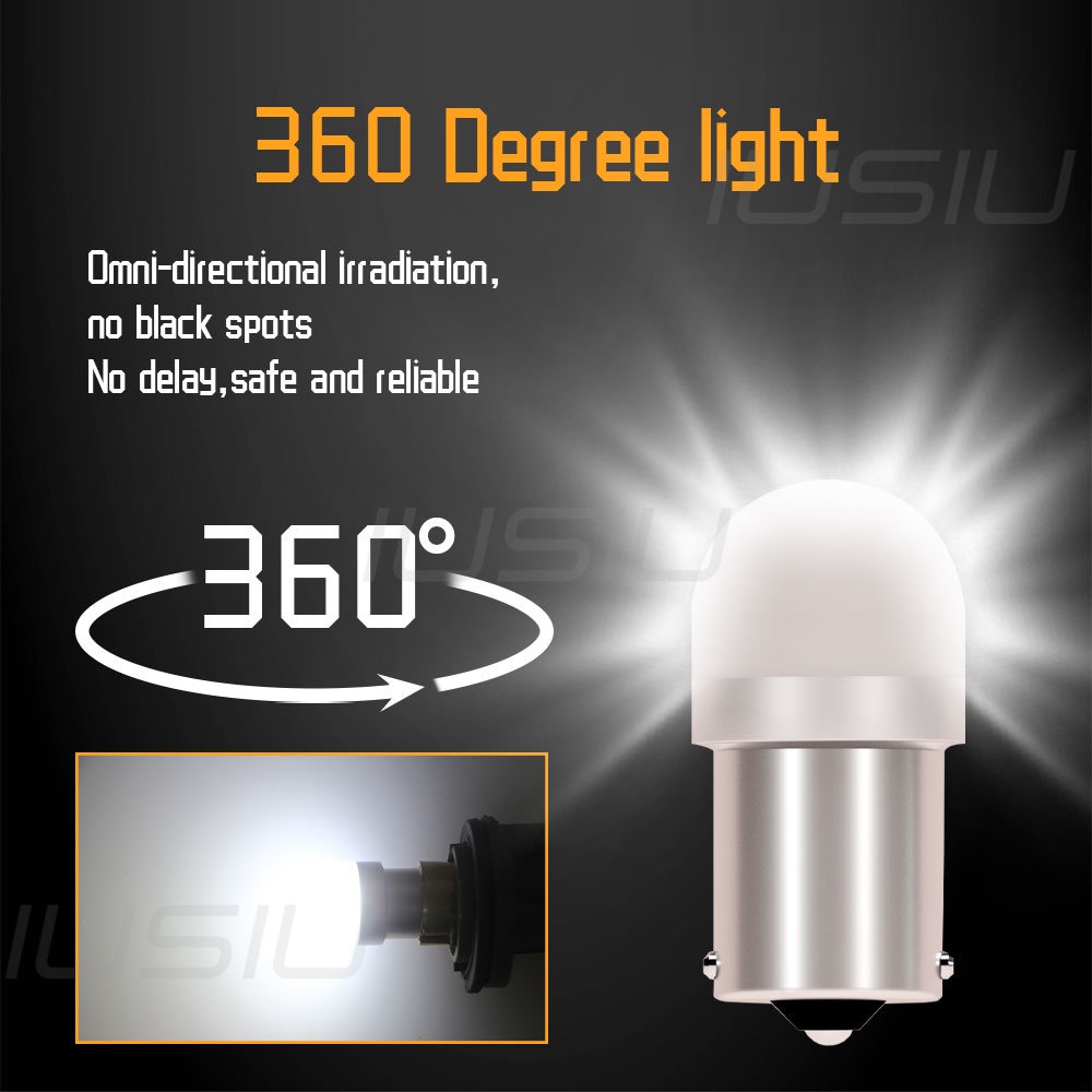 Đèn Phanh LED 1156 1157 BA15S BAU15S BAY15D T5 T10 T20 LED 7443 7440 P21W PY21W W21W W5W W3W P21 5W 12V Chất Lượng Cao