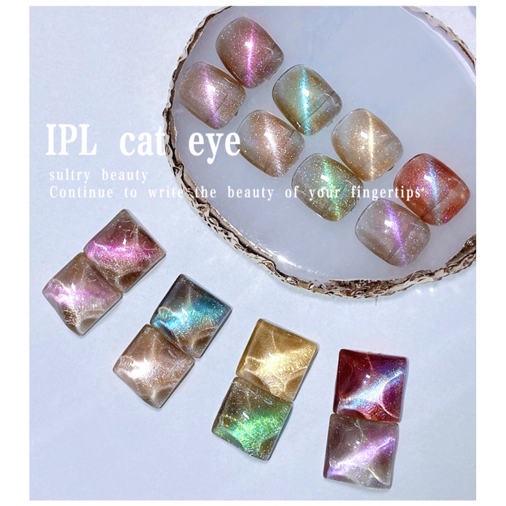 Lọ Nước Sơn Móng Tay Gel UV Keo Sơn Móng Tay Màu Mắt Mèo Chuyên Dụng Cho Nữ