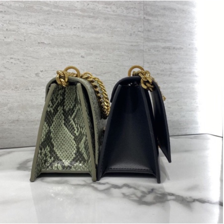 Túi Xách Họa Tiết Da Rắn Phong Cách Mới Cho Nữ 20270711 Túi Xách Dây Xích Hai Dây Phong Cách Vintage