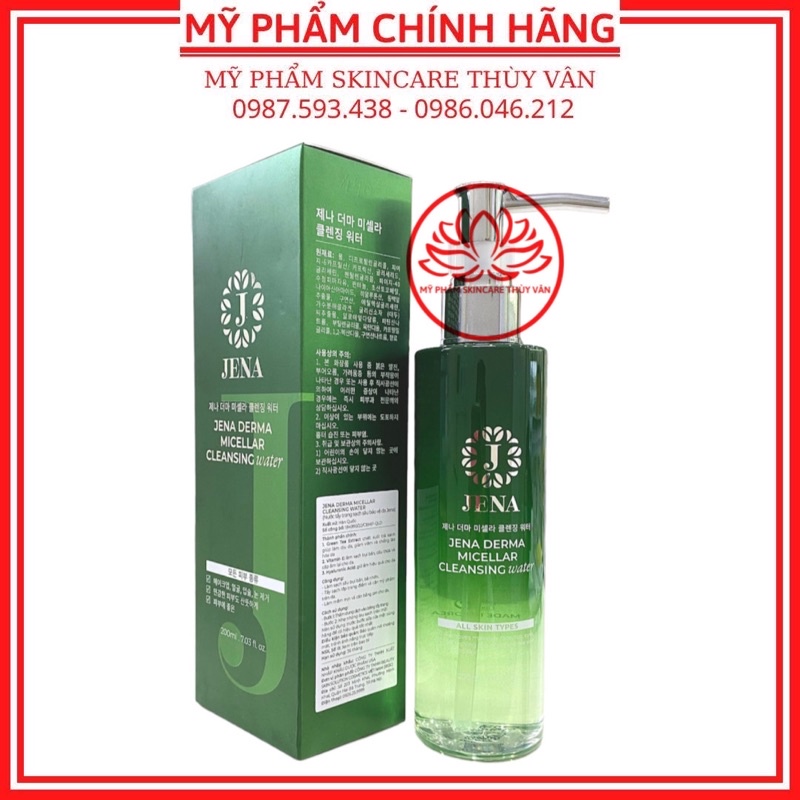 Nước Tẩy Trang Sạch Sâu Bảo Vệ Da Hàn Quốc Chính Hãng JENA 200ml