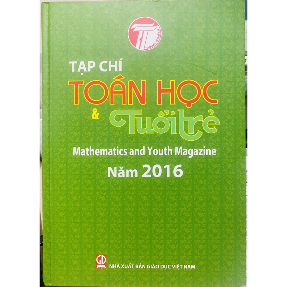 Sách - Tạp chí toán học tuổi trẻ 2016