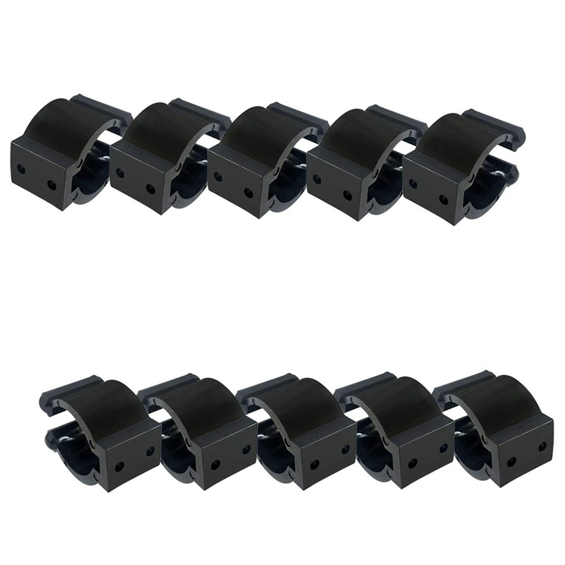 Bộ 20 Kẹp Giữ Cần Câu Cá 2 Kiểu Và 10 Móc Cỡ Lớn Tiện Dụng