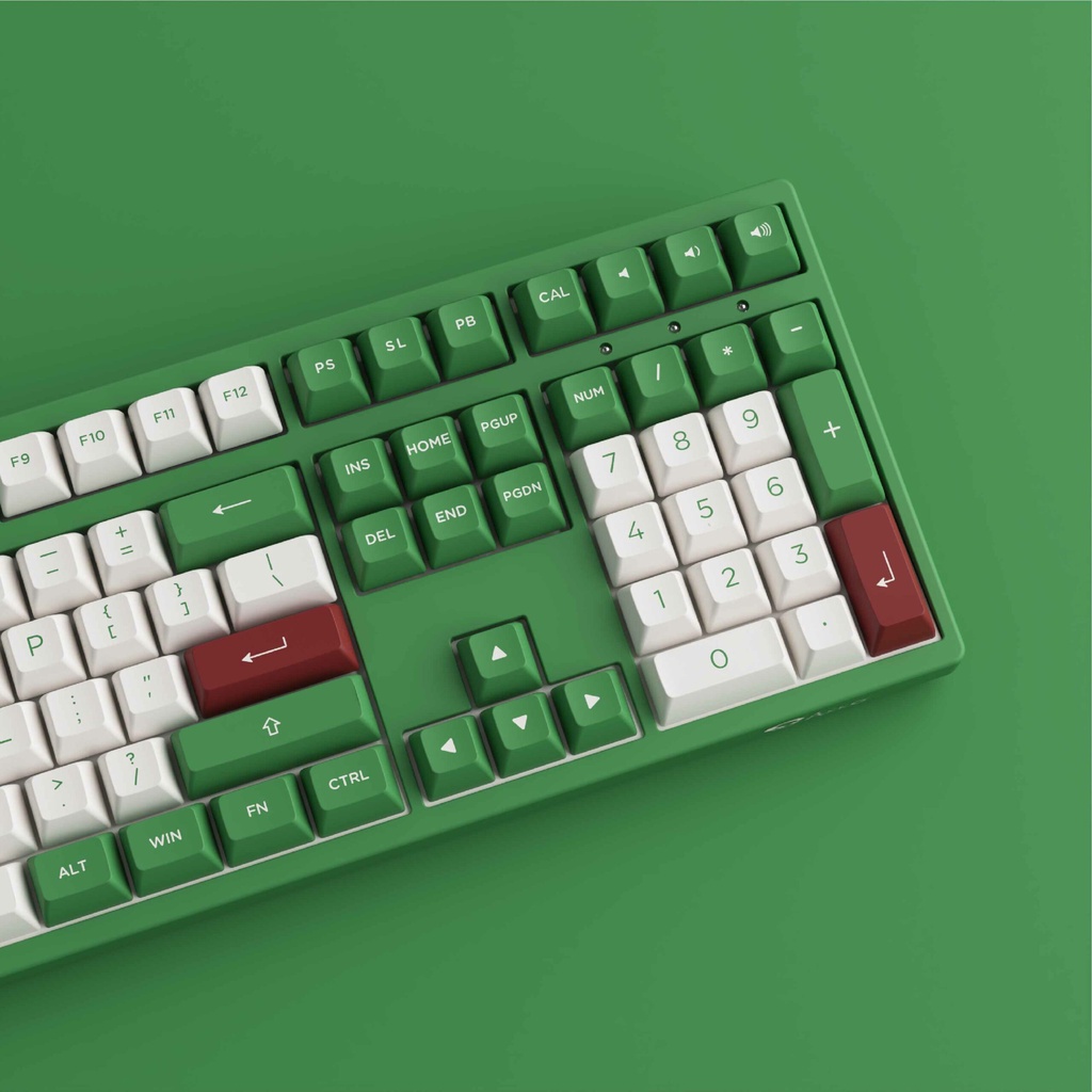 BÀN PHÍM CƠ AKKO 3087 / 3108 RF MATCHA RED BEAN AKKO CREAM YELLOW/BLUE SWITCH