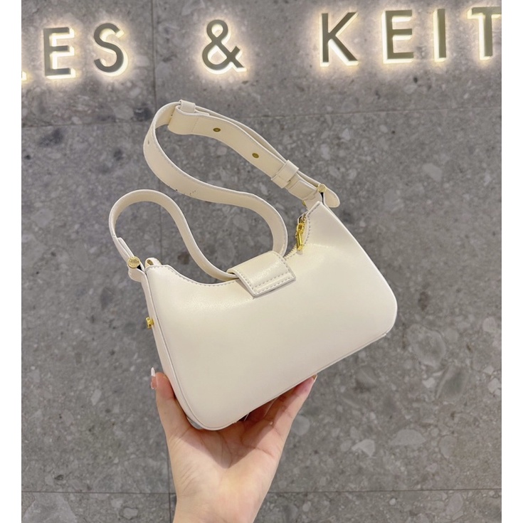 Túi Kẹp Nách #CNK Khoá Vuông Phối Xích Mới Size 22