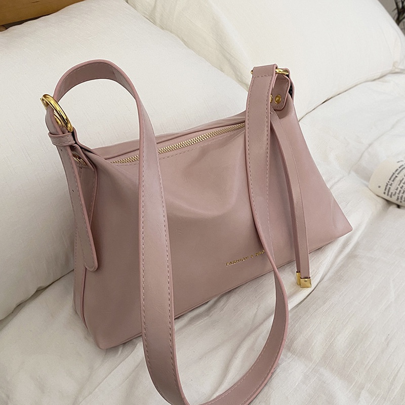 Túi Xách Đeo Vai / Đeo Dưới Cánh Tay Bằng Da PU Sức Chứa Lớn Mẫu Mới 2023 Phong Cách Hàn Quốc Cho Nữ