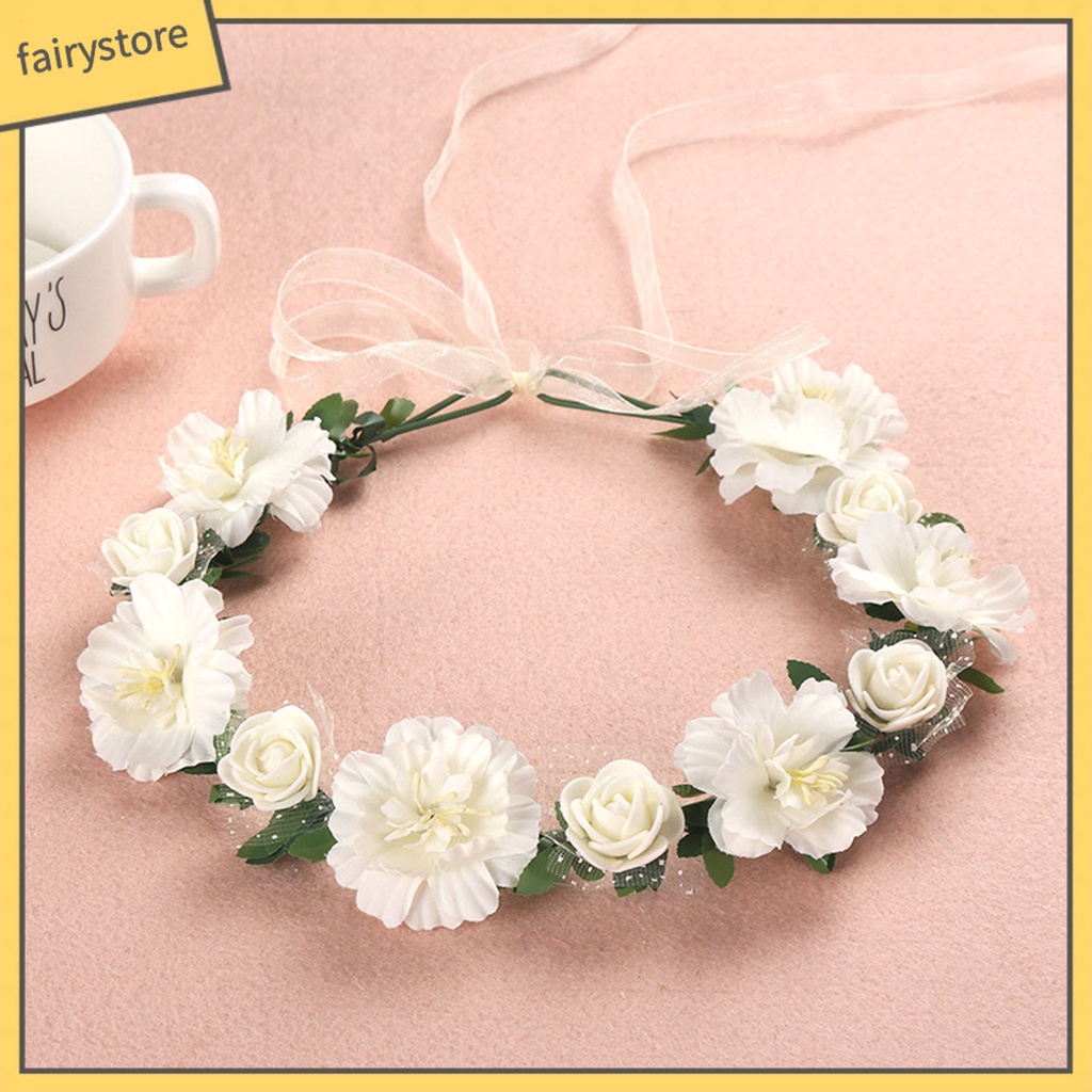 Băng Đô Cài Tóc Đính Hoa / Vương Miện Tùy Chỉnh Thời Trang Cho Nữ [Fairy1] [Fairy1]