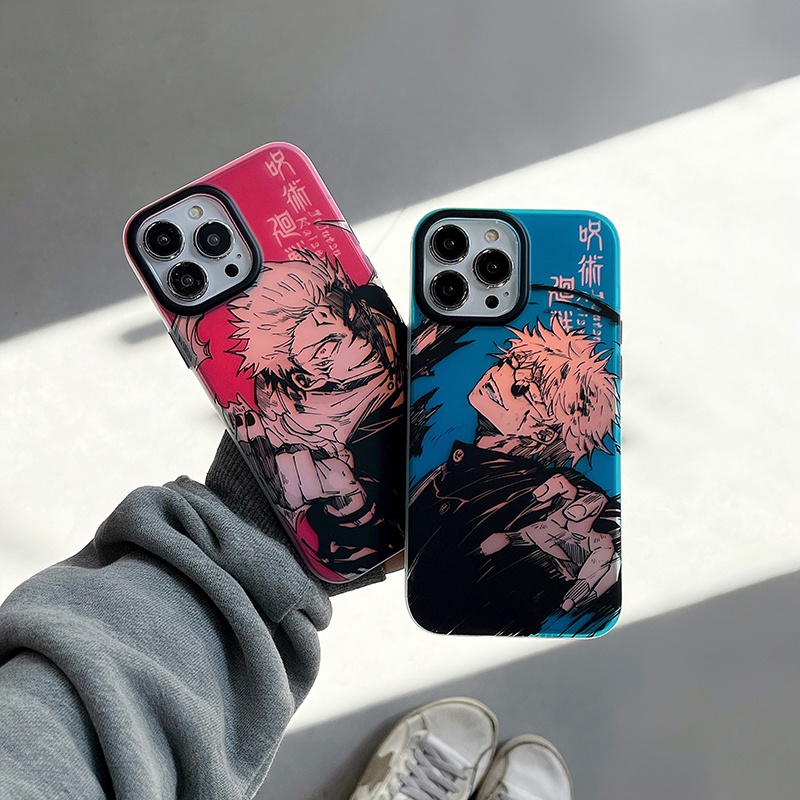 Ốp Điện Thoại Kim Loại Mặt Nhám In Hình Hai Chìa Khóa Cho iPhone 14 Pro 14Plus 13 12 Pro Max 11