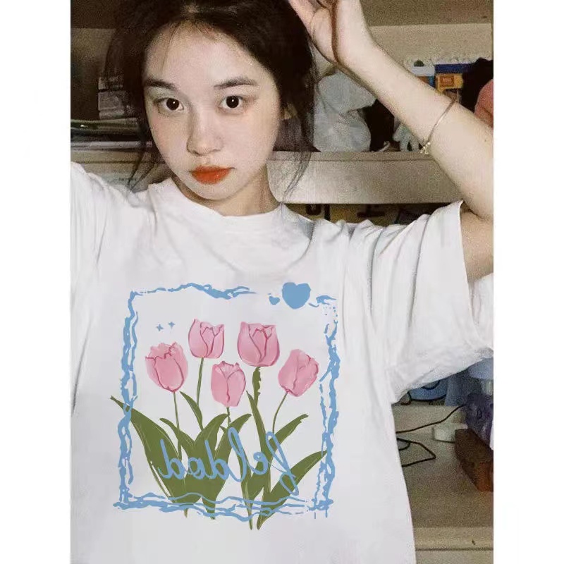 NRVP Áo Thun 100% Cotton Tay NgắN Plus Size 5XL