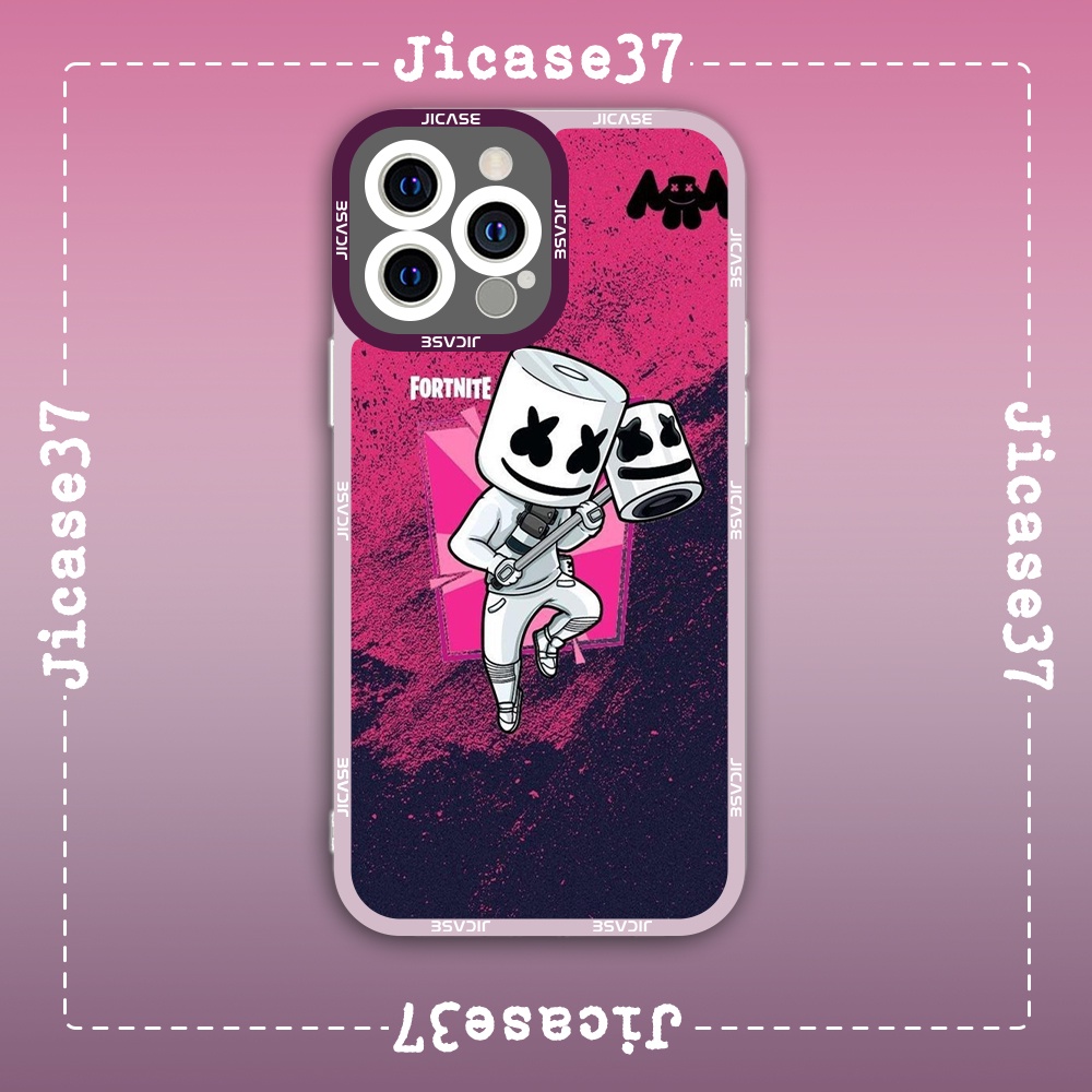 Ốp lưng iphone Cute Case DJ Marshmello Chibi Producer Sản Xuất Nhạc Tặng Kèm Phụ Kiện Túi Xách MK Hình Cute Case