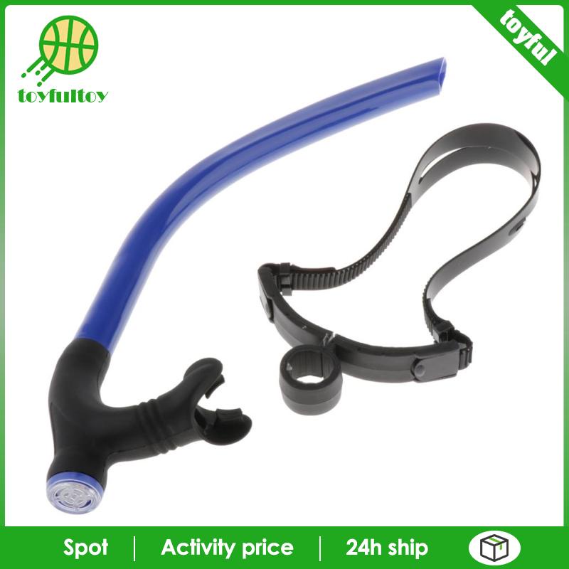 Ống Thở Silicone Kèm Dây Đeo Đầu Chuyên Dụng Cho Bơi Lặn