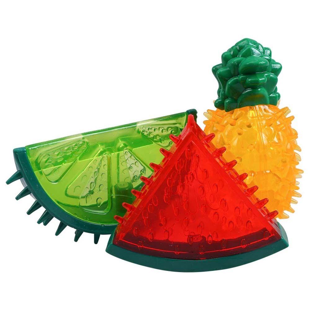 AARON1 Đồ Chơi Mài Răng Bằng Nhựa Dễ Thương Chống Cắn Cho Thú Cưng