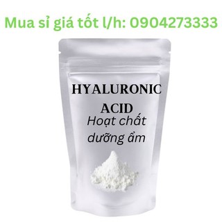 HA cấp ẩm, HA làm serum cấp ẩm, hyaluronic acid, Sodium Hyaluronate, Nguyên liệu Mỹ phẩm, 5g