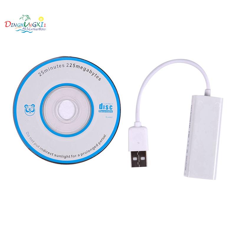 Bộ ChuyểN ĐổI USB 2.0 Sang RJ45 LAN Ethernet Cho Apple MacBook Air Laptop PC