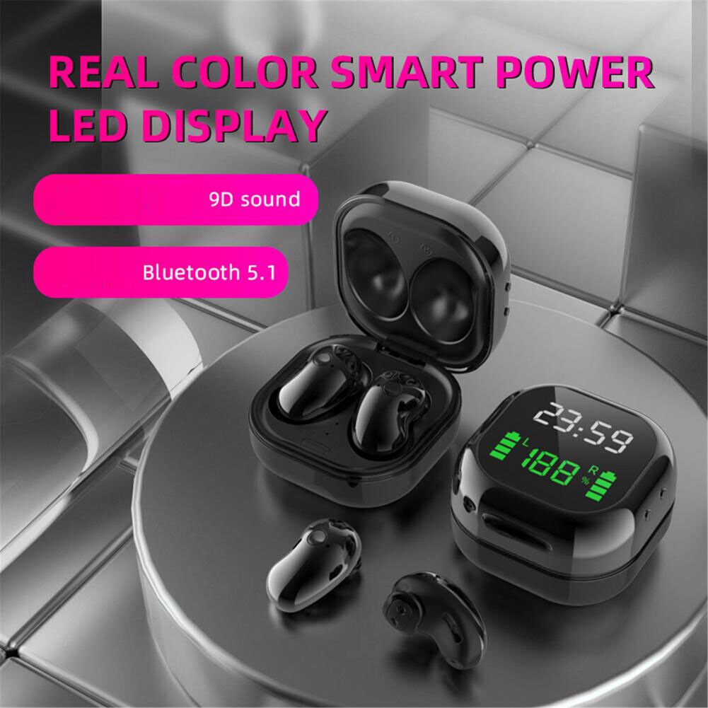 Tai Nghe Bluetooth 5.1 Không Dây S6 Plus Cho Tai Nghe Nhét Tai iOS Android