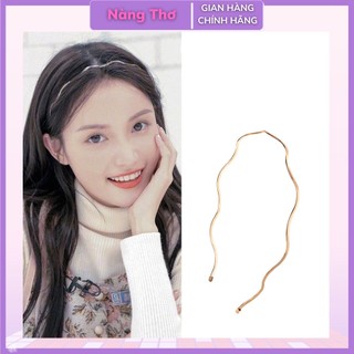 Bờm/cài tóc nữ kim loại đơn giản