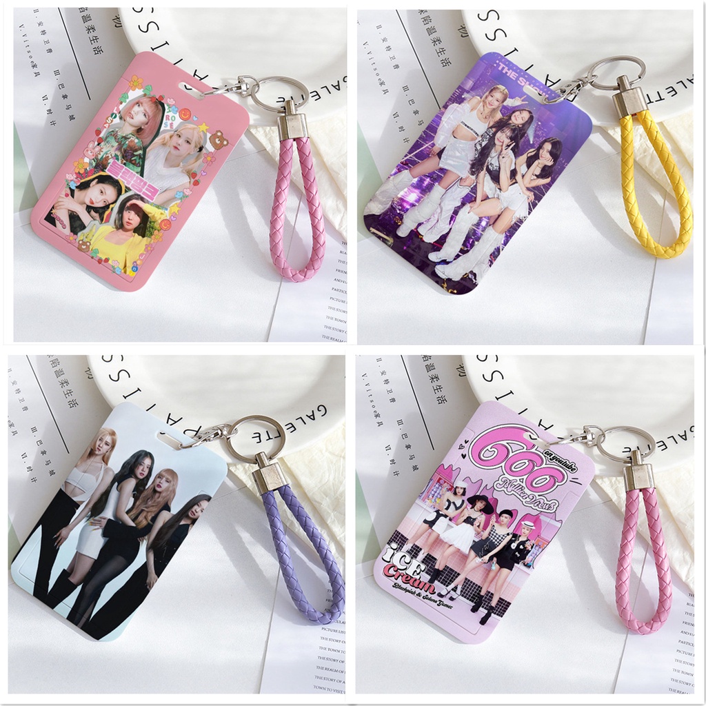 Ví Đựng Thẻ ID / Bưu Thiếp In Hình Nhóm Nhạc Blackpink