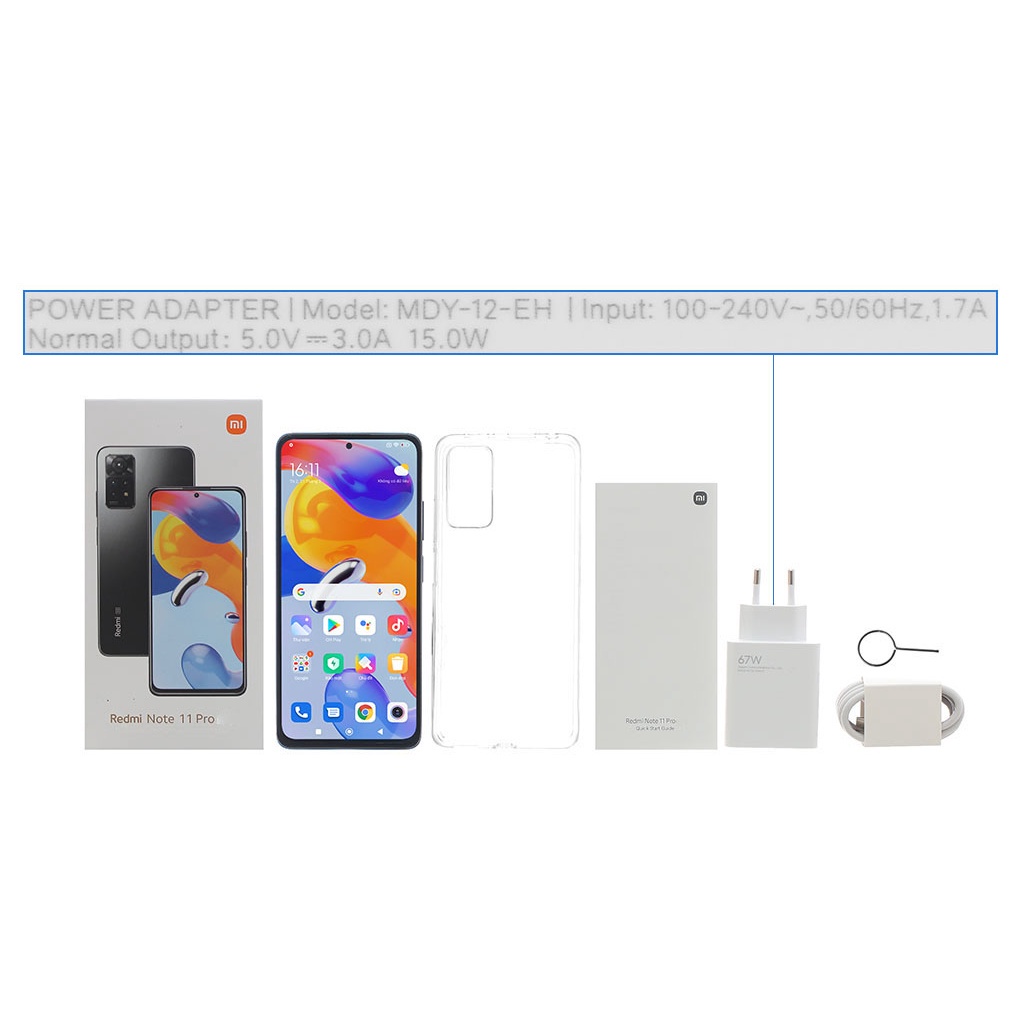 Điện thoại Xiaomi Redmi Note 11 Pro bộ nhớ 128GB RAM 8GB, màn Full HD, bảo hành 12 tháng | BigBuy360 - bigbuy360.vn