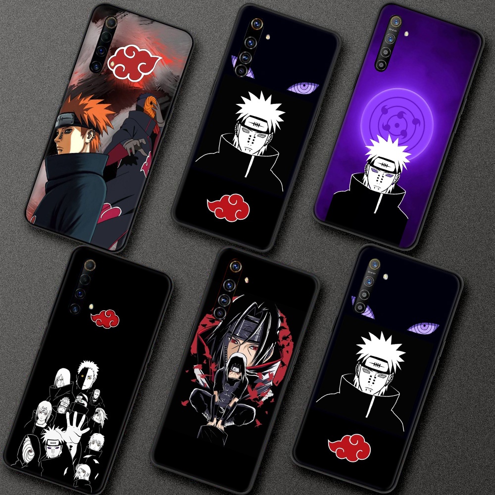 Ốp Điện Thoại Silicon tpu Mềm Hình anime naruto Cho realme 2 3 pro realme 5i 5s 5 pro realme 6i 6 pro 7i 7 pro