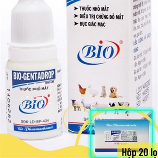 Nhỏ mắt Bio genta drop sản phẩm date mới