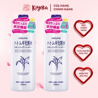 [NỘI ĐỊA NHẬT] Nước hoa hồng ý dĩ Naturie Hatomugi Nhật 500ml