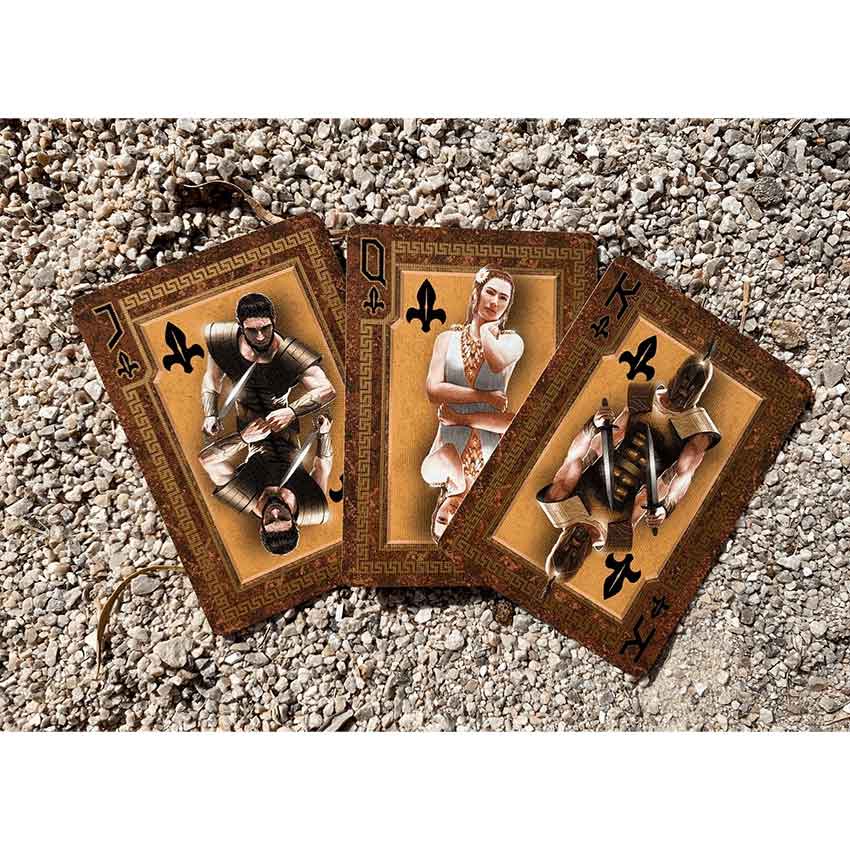 Bài tây Poker Bicycle Trojan War Playing Cards